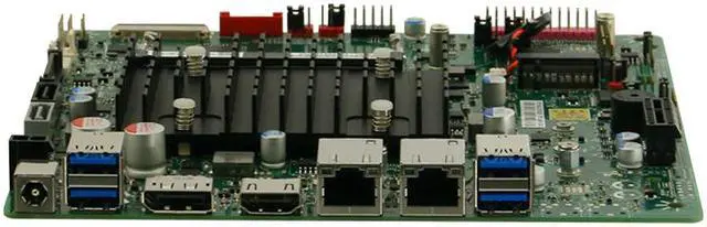 Alt view image 4 of 4 - Mitac PD10AI Apollo Lake N3350 Thin Mini ITX Motherboard, Dual LAN, No Audio