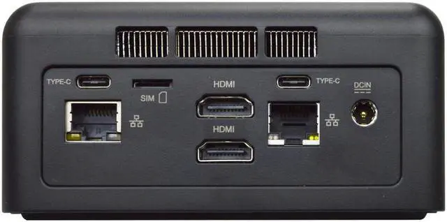 Alt view image 3 of 4 - Jetway N11-1115G4 Tiger Lake i3 Dual Core Mini PC, 2.5GbE LAN, Quad 4K