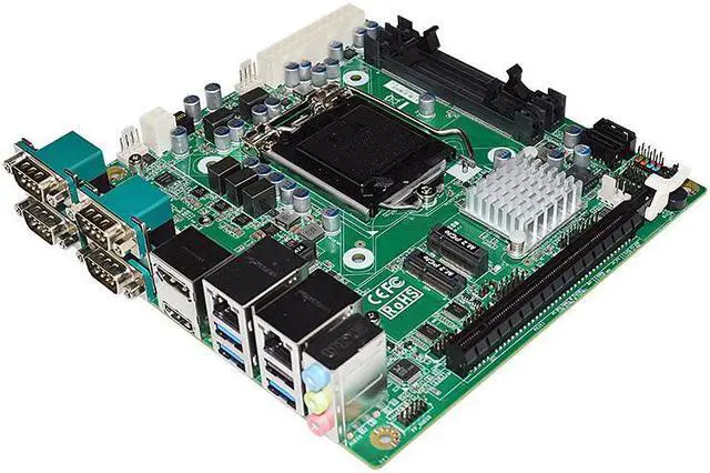 Main image of Jetway MI08-00 19th Gen Comet Lake Mini ITX Motherboard, Dual LAN, 4 x COM