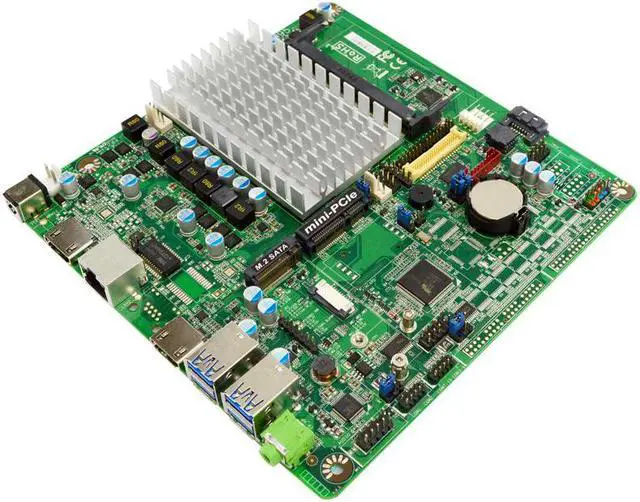 Main image of Jetway JNF695L-3455 Apollo Lake Celeron Quad Core Thin Mini ITX, Triple Display