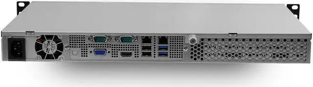 Alt view image 3 of 3 - MITXPC RFS-4125A Gemini Lake Celeron Short Depth 1U, Hardware RAID