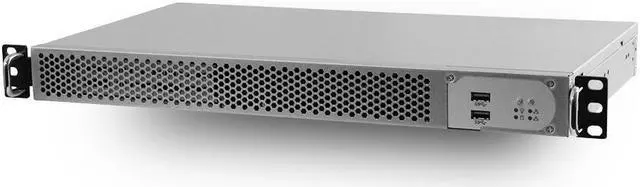 Alt view image 2 of 3 - MITXPC RFS-4125A Gemini Lake Celeron Short Depth 1U, Hardware RAID