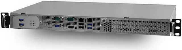 Main image of MITXPC RFS-4125A-FIO Gemini Lake Front I/O Short Depth 1U, Hardware RAID