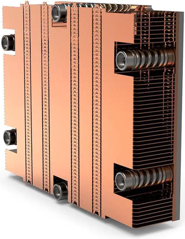 Alt view image 2 of 4 - Dynatron J1 Socket SP5 Copper Passive Heatsink up to 260W for AMD Genoa