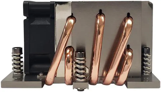 Alt view image 2 of 7 - Dynatron J10 Socket SP5 Copper Heatsink and Active Cooler up to 300W for AMD Genoa