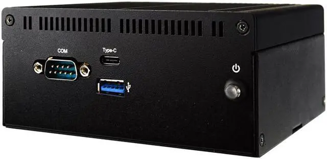 Alt view image 2 of 4 - Jetway HBFBU02-07-B Fanless Intel Celeron J3455 System, 2XLAN, 2XHDMI, DP, 3XUSB 3.0, Type-C & COM