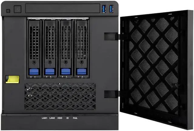 Alt view image 3 of 4 - MITXPC NAS-PH13 4-Bay Low Energy Home Server, Dual LAN