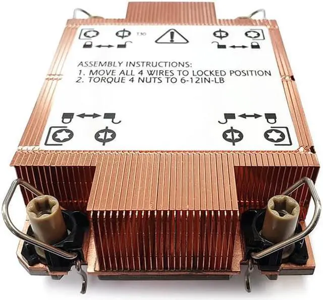 Alt view image 2 of 5 - Dynatron N10 Ice Lake Cooper Lake Copper CPU Heatsink