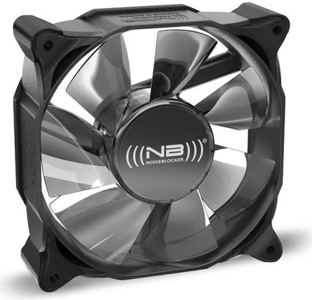 Alt view image 3 of 5 - Noiseblocker NB-Multiframe M8-1 80x80x25mm Low Noise Quiet Fan, 1200rpm, 7.8 dBA