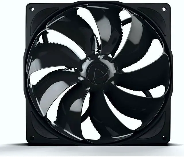 Alt view image 3 of 7 - Noiseblocker NB-eLoop B14-PS Black Edition 140mm 4Pin PWM Fan, 300-1200RPM, 83.92CFM, 24.28dBA