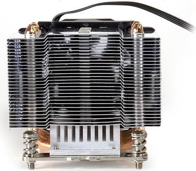 Alt view image 4 of 9 - Dynatron A24 AMD Socket AM4 Aluminum Stacked Fin with Heat Pipes and PWM Fan for 2U