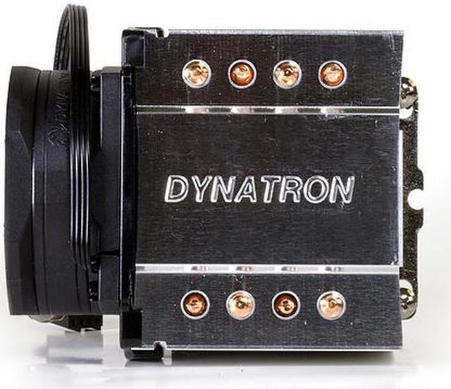 Alt view image 3 of 9 - Dynatron A24 AMD Socket AM4 Aluminum Stacked Fin with Heat Pipes and PWM Fan for 2U
