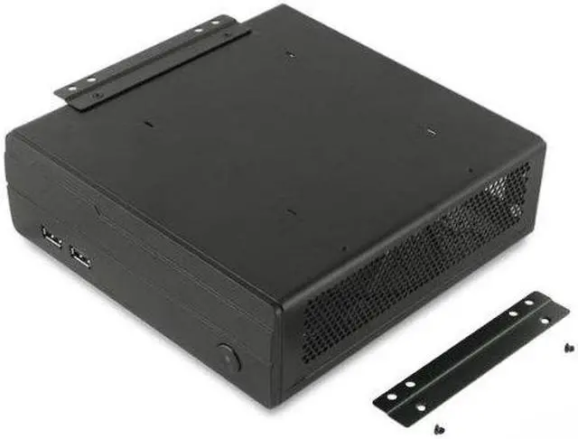 Alt view image 4 of 5 - Morex 557 Universal Mini-ITX Case, Fan-less, Compact (Case only)