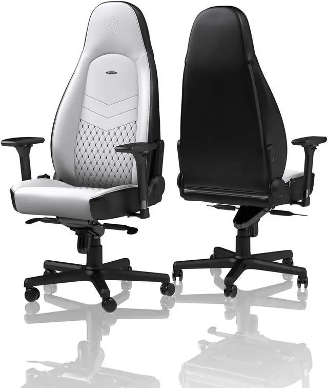Alt view image 3 of 7 - noblechairs ICON Series White/Black