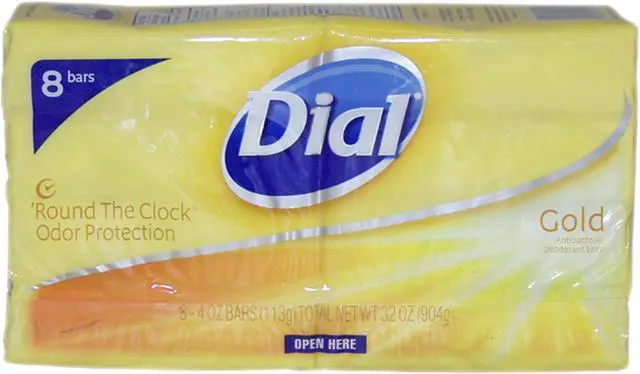 Main image of Gold Antibacterial Deodorant Soap - 8 x 4 oz Soap