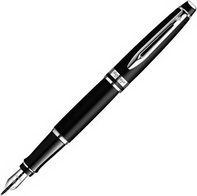 Alt view image 7 of 12 - Waterman Expert Matte Black CT Fountain Pen - Fine Point
