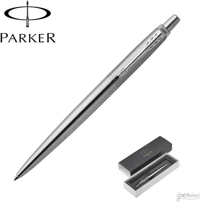  Parker Jotter Ballpoint Pen - Stainless Steel - Medium Point