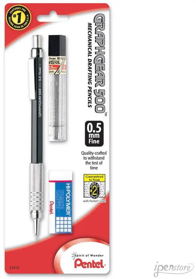 Alt view image 4 of 6 - Pentel GraphGear 500 Mechanical Drafting Pencil