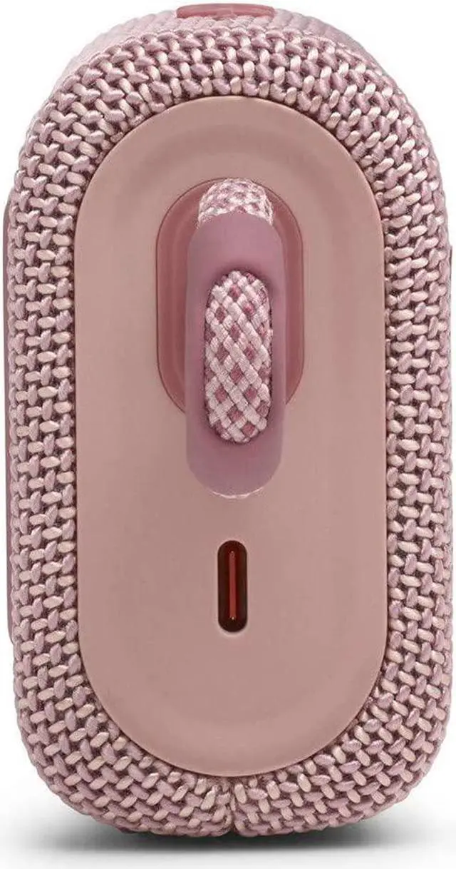 Alt view image 2 of 8 - JBL GO 3 features bold styling and rich JBL Pro Sound. With its new eye-catching edgy design, colorful fabrics and expressive details this a must-have accessory for your next outing. Your tunes will l