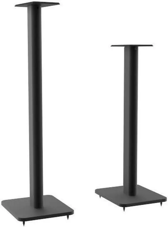 Alt view image 14 of 20 - Kanto SP32PL 32" Bookshelf Speaker Stands, Black