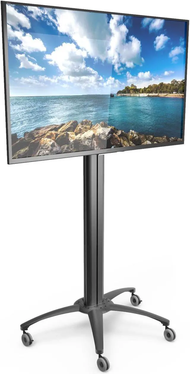 Main image of Kanto MKX70 Rolling TV Stand with Built-in Power Bar for 37-inch to 70-inch Displays