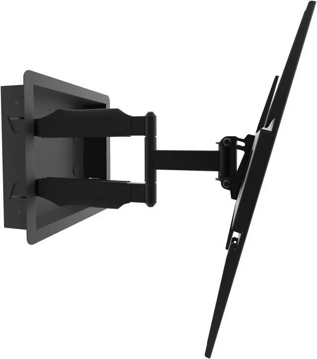 Alt view image 10 of 20 - Kanto R300 Recessed In-Wall Full Motion TV Mount for 32-inch to 55-inch TVs