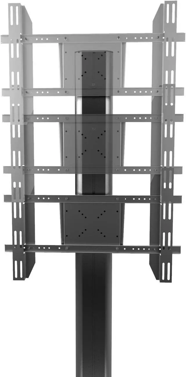 Alt view image 6 of 7 - Kanto MKX70 Rolling TV Stand with Built-in Power Bar for 37-inch to 70-inch Displays