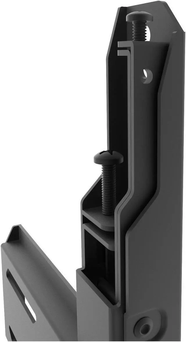 Alt view image 4 of 20 - Kanto PF300 Low-Profile Fixed Flat Panel TV Mount for 32-inch to 90-inch TVs - Black