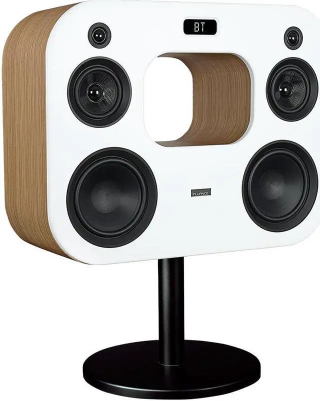 Main image of Fluance Fi70W Three-Way Wireless High Fidelity Music System with Powerful Amplifier & Dual 8" Subwoofers (Lucky Bamboo)