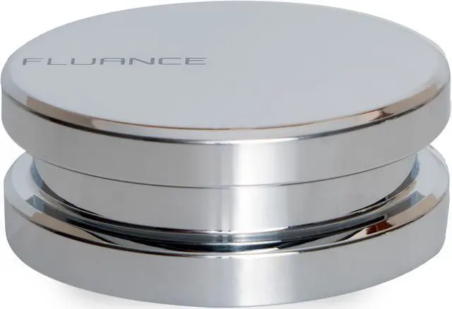 Alt view image 4 of 7 - Fluance RT82 Reference High Fidelity Vinyl Turntable Record Player with Ortofon OM 10 Cartridge, Speed Control Motor, Record Weight, 3 in 1 Stylus and Record Cleaning Vinyl Accessory Kit