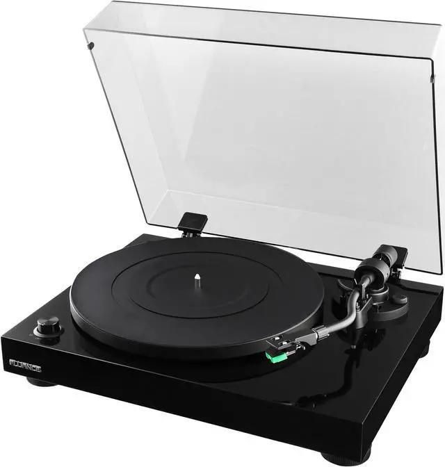 Alt view image 2 of 7 - Fluance RT81 Elite High Fidelity Vinyl Turntable Record Player featuring Audio Technica AT95E, Belt Drive, Built-in Preamp with Record Weight and 3 in 1 Stylus and Record Cleaning Vinyl Accessory Kit