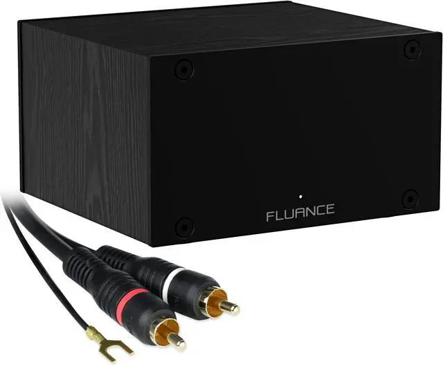 Main image of Fluance PA10 High Fidelity Phono Preamp (Preamplifier) with RIAA Equalization for MM Turntables/Vinyl Record Players with RCA Cable (3ft) and Ground Wire (3ft)