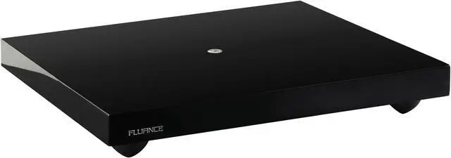 Alt view image 3 of 7 - Fluance RT82 Reference High Fidelity Vinyl Turntable Record Player with Ortofon OM10 Cartridge And Anti-Vibration Wood Isolation Base - Piano Black