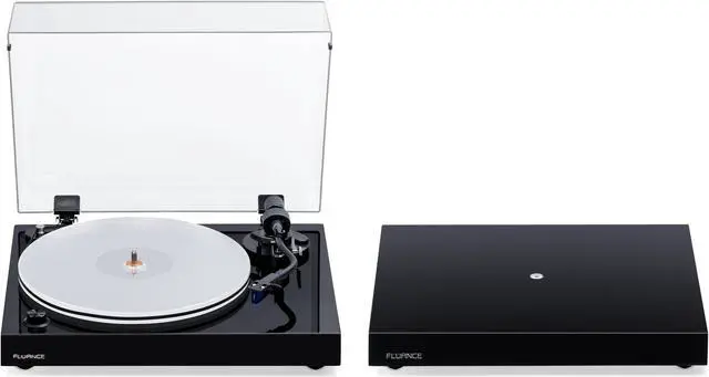 Main image of Fluance RT85 Reference High Fidelity Vinyl Turntable Record Player with Ortofon 2M Blue Elliptical Cartridge And Anti-Vibration Wood Isolation Base - Piano Black