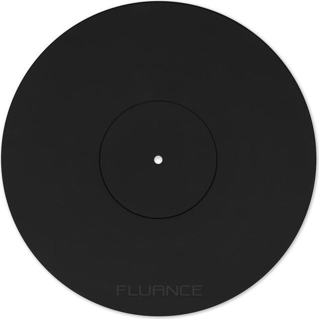 Alt view image 2 of 7 - Fluance Turntable Platter Mat (Rubber Black) - Durable Audiophile Grade Silicone Design for Vinyl Record Players (PFHTRP)