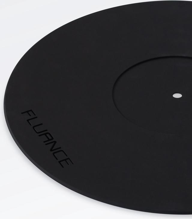 Alt view image 3 of 7 - Fluance Turntable Platter Mat (Rubber Black) - Durable Audiophile Grade Silicone Design for Vinyl Record Players (PFHTRP)