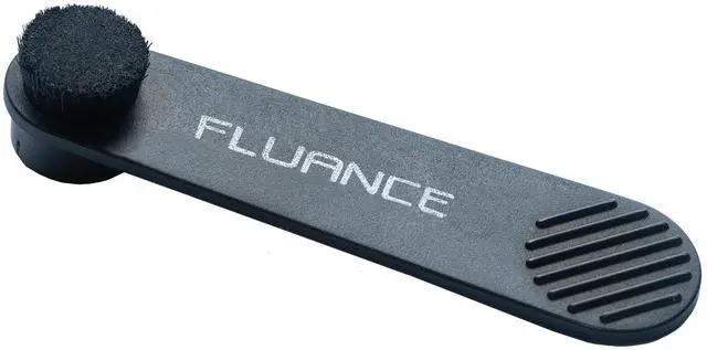 Main image of Fluance Anti-Static Carbon Fiber Stylus Cleaning Brush - Safely Removes Dust & Static from Your Record Stylus to Preserve Sound Quality and Reduce Pops, Crackles, Surface Noise (VB51)