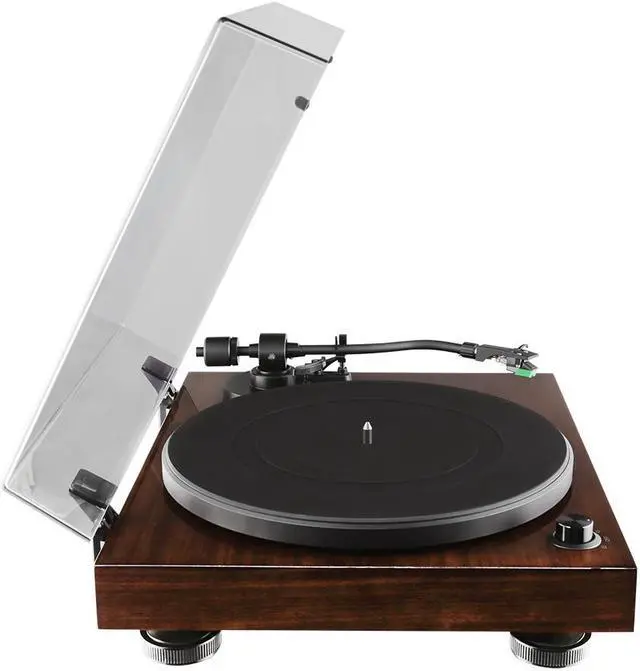 Alt view image 6 of 13 - Fluance RT81 Elite High Fidelity Vinyl Turntable Record Player with Audio Technica AT95E Cartridge, Belt Drive, Built-in Preamp, Adjustable Counterweight, High Mass MDF Wood Plinth - Walnut