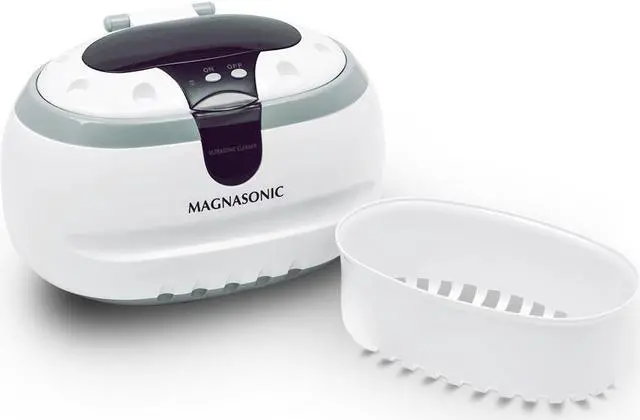 Alt view image 4 of 13 - Magnasonic Professional Ultrasonic Jewelry Cleaner Machine for Cleaning Eyeglasses, Watches, Rings, Necklaces, Coins, Razors, Combs, Tools, Parts, Instruments (CD2800)