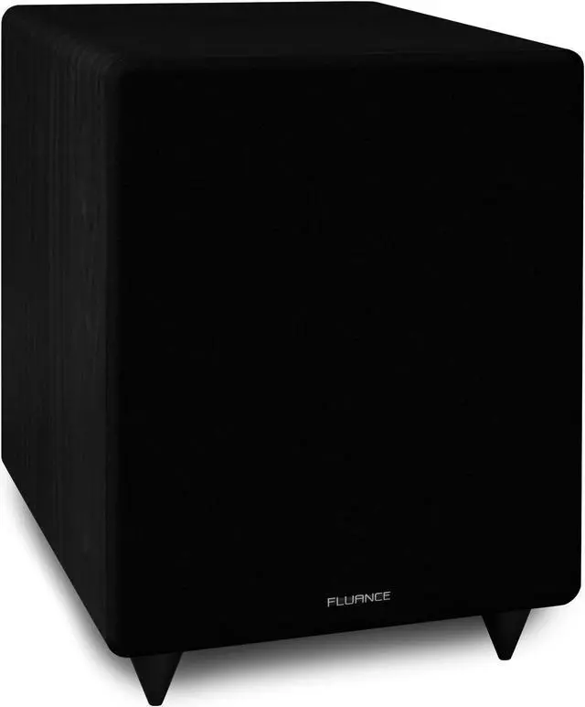 Alt view image 6 of 14 - Fluance DB10 10-inch Low Frequency Ported Front Firing Powered Subwoofer for Home Theater & Music