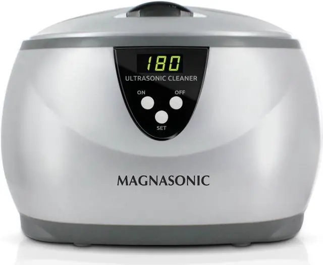 Alt view image 5 of 14 - Magnasonic Ultrasonic Cleaner - 20oz Stainless Steel Tank, Digital Timer, 5 Cleaning Modes, Ultrasonic Jewelry Cleaner for All Jewelry, Eyeglasses, Watches, Dentures, Retainers and More