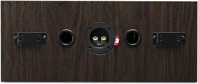 Alt view image 3 of 10 - Fluance Signature HiFi 2-Way Center Channel Speaker for Enhanced Dialogue and Vocals in Home Theater Surround Sound Systems - Natural Walnut (HFCW)