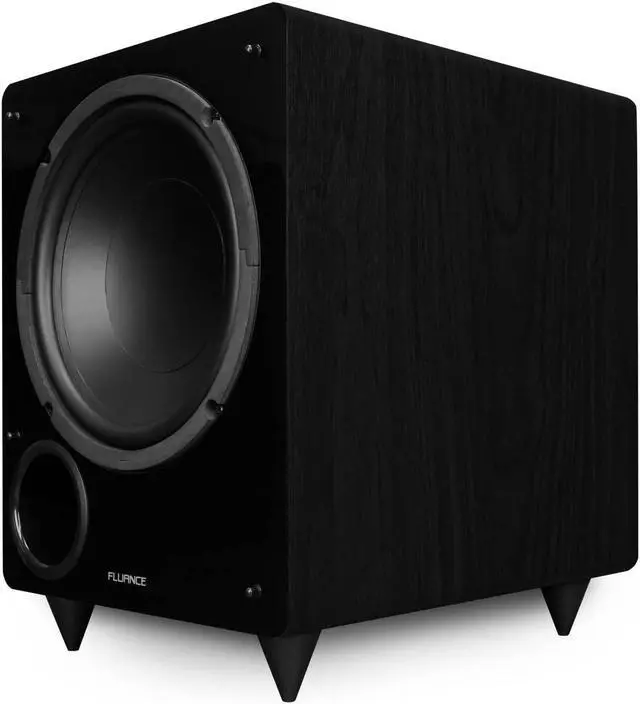 Alt view image 5 of 14 - Fluance DB10 10-inch Low Frequency Ported Front Firing Powered Subwoofer for Home Theater & Music