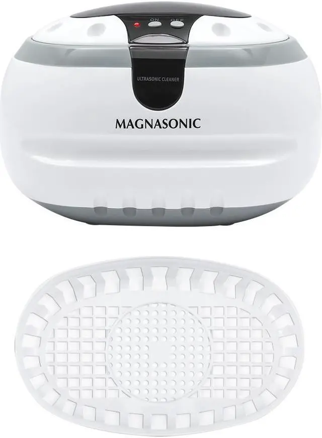 Alt view image 5 of 13 - Magnasonic Professional Ultrasonic Jewelry Cleaner Machine for Cleaning Eyeglasses, Watches, Rings, Necklaces, Coins, Razors, Combs, Tools, Parts, Instruments (CD2800)