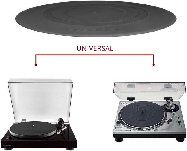 Alt view image 7 of 7 - Fluance Turntable Platter Mat (Rubber Black) - Durable Audiophile Grade Silicone Design for Vinyl Record Players (PFHTRP)