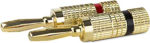 Alt view image 4 of 5 - General Electric GE AV22638 Premium Banana Plug Speaker Wire Connectors