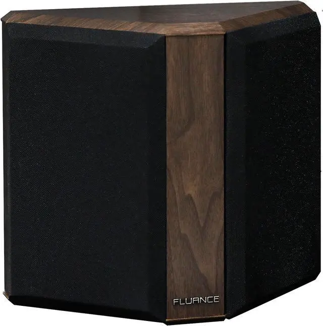 Alt view image 3 of 14 - Fluance Elite High Definition 2-Way Bipolar Surround Speakers for Wide Dispersion Surround Sound in Home Theater Systems - Natural Walnut/Pair (SXBP2W)
