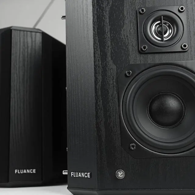 Alt view image 8 of 14 - Fluance Elite High Definition 2-Way Bipolar Surround Speakers for Wide Dispersion Surround Sound in Home Theater Systems - Black Ash/Pair (SXBP2)