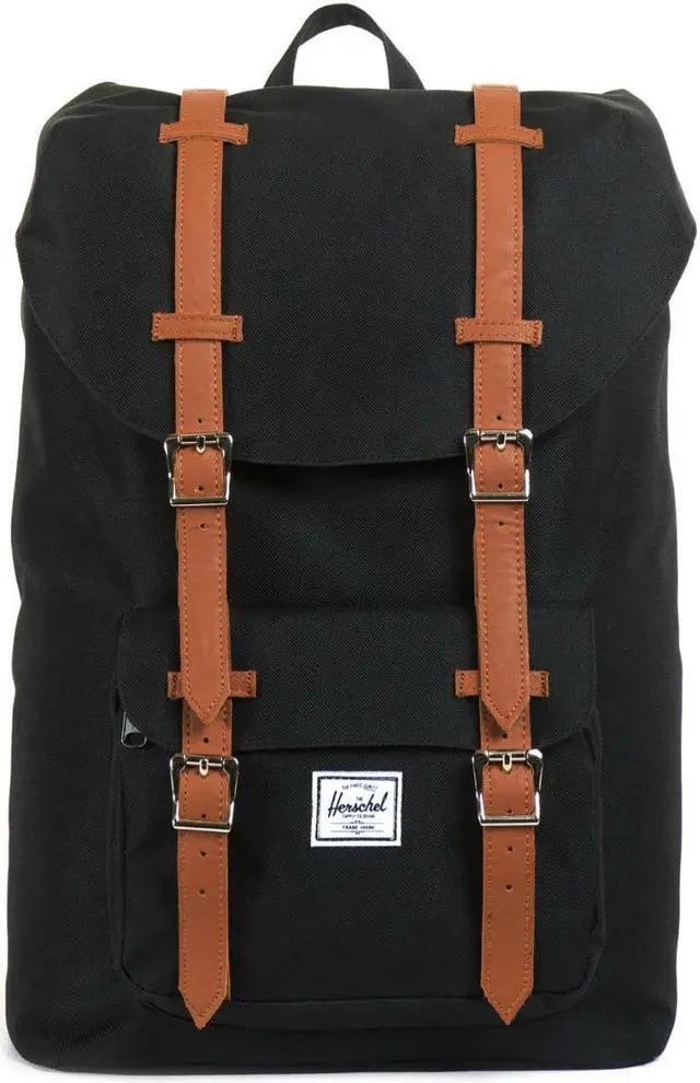 Alt view image 7 of 10 - Herschel Supply Little America Backpack - Medium (Black)