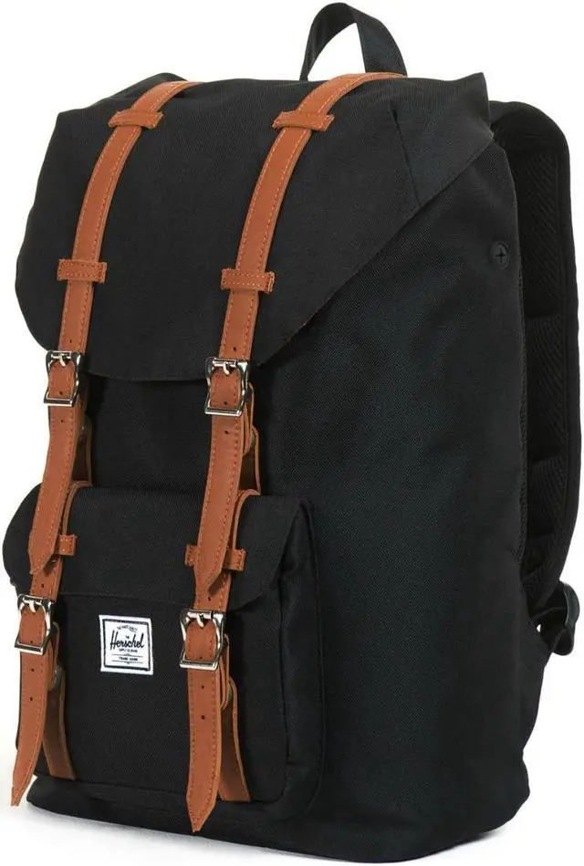 Alt view image 9 of 10 - Herschel Supply Little America Backpack - Medium (Black)